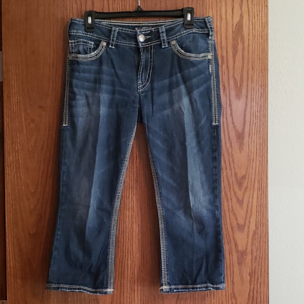 Silver Jeans Co. Suki Surplus Capri sz 30